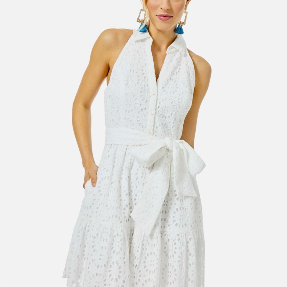 Lily Pulitzer White Eyelet Dress